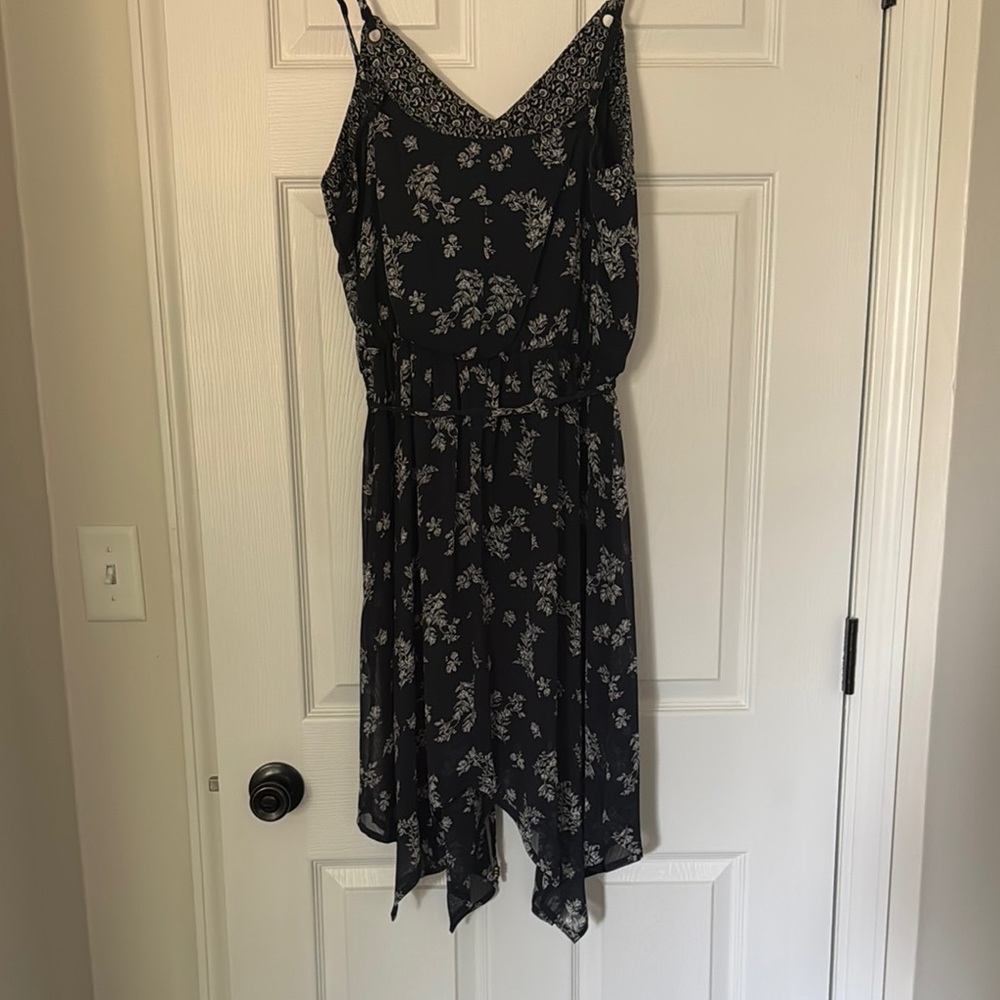 Xhilaration Black and White Patterned Dress - Picture 6 of 7